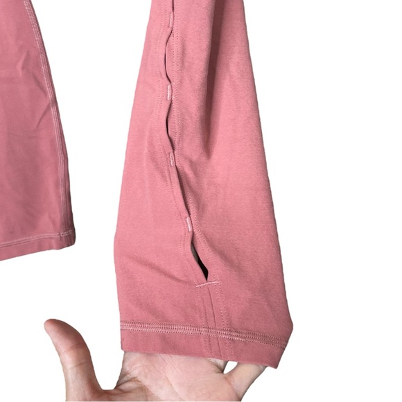 Lululemon Unlimit High-Rise Tight 25" Brier Rose Pink Size 10 EUC - Picture 5 of 12